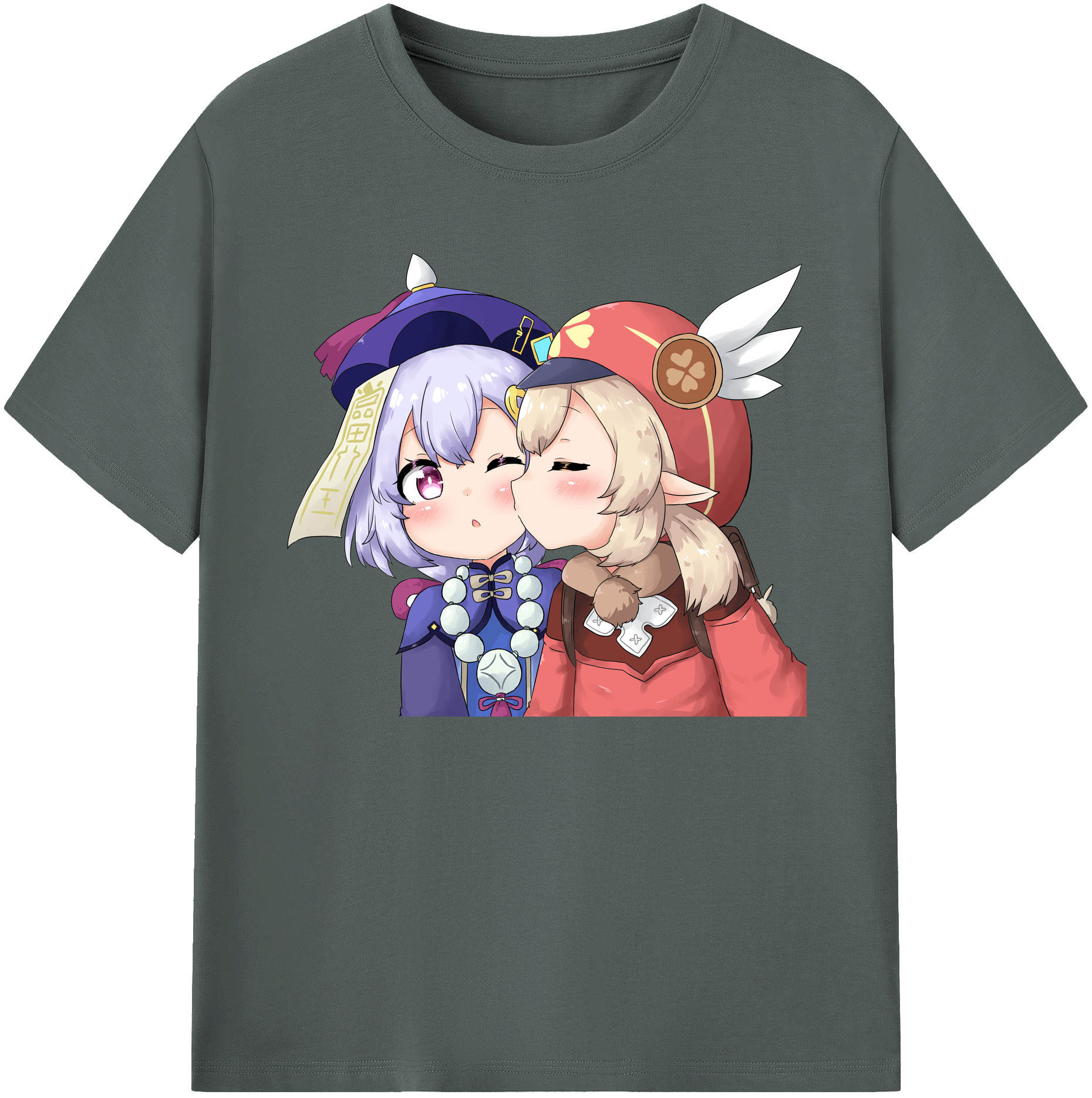 げんし神 七七 なな  genshin Nana 綿100％ メンズ半袖Tシャツ｜肌触りやわらか＆通気性